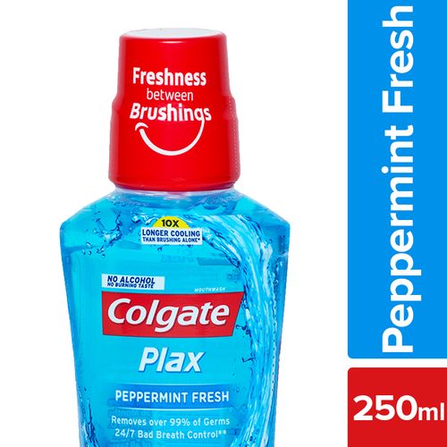 Colgate Mouthwash  Plax, Peppermint Fresh